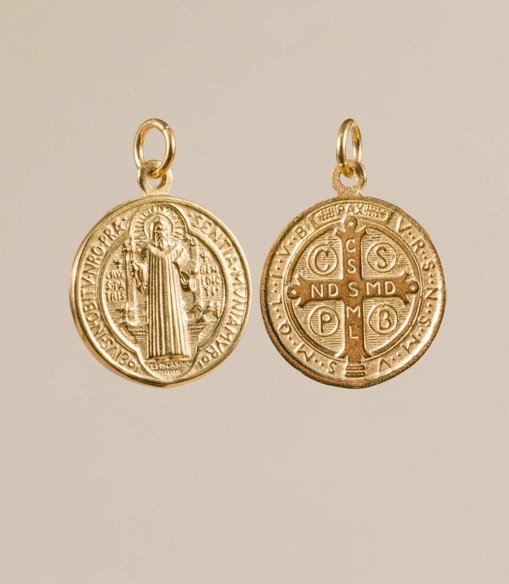 Charm Medalla San Benito