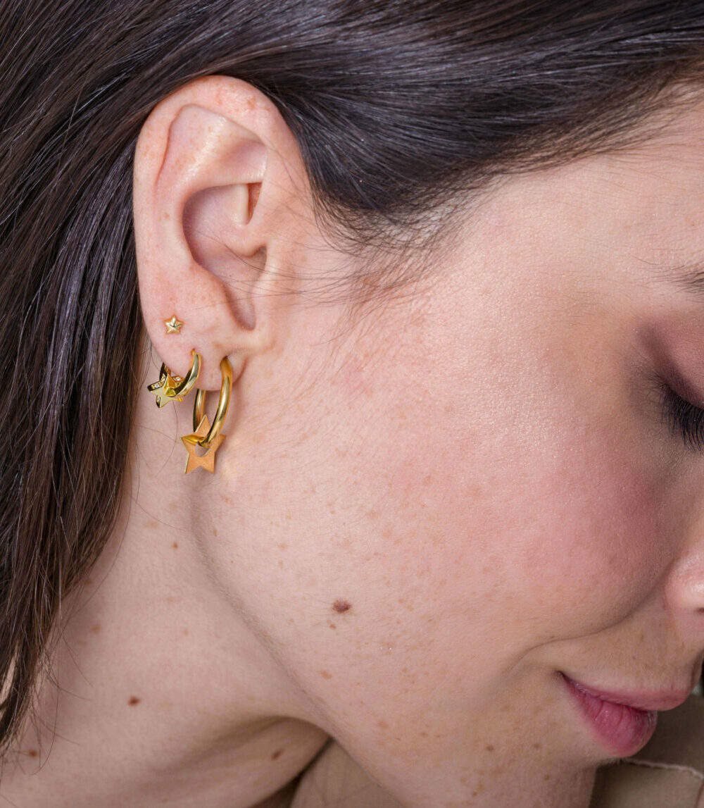 Mini Pendiente Estrella Enana