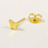 Mini Pendientes Mariposa Lisa