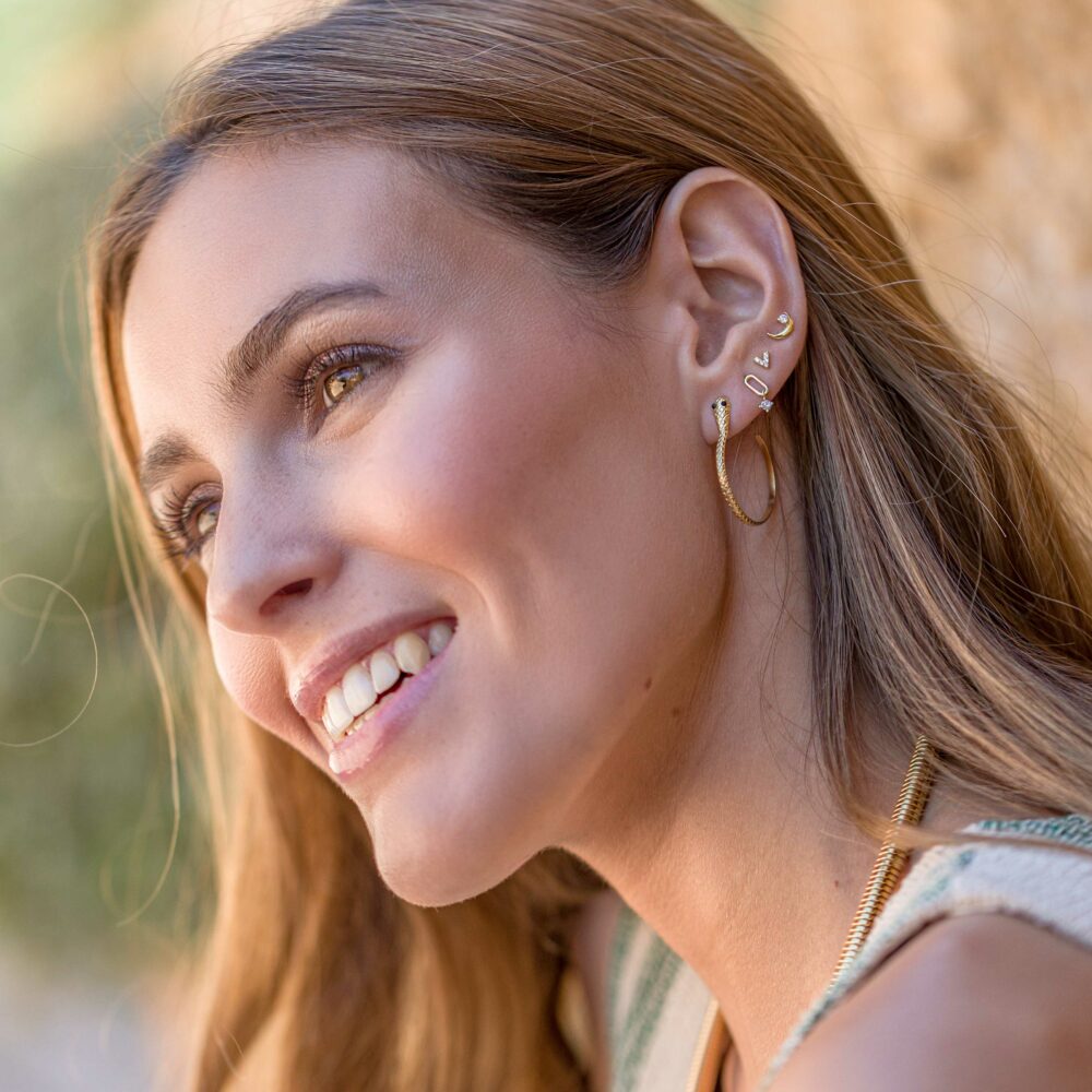 Alternative view of Mini Pendiente Cielo