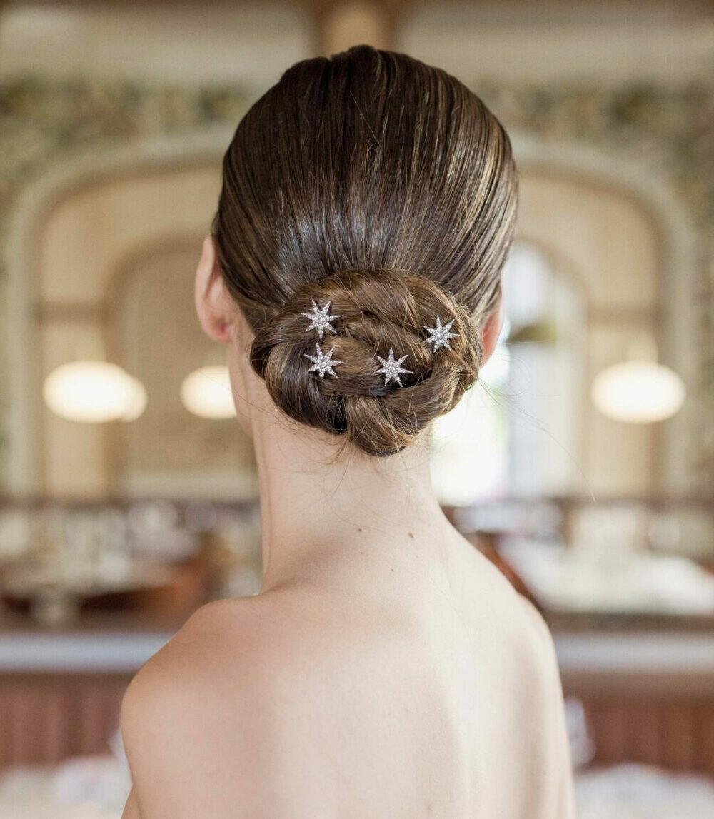 Peinecillo Horquilla Estrella Circonitas