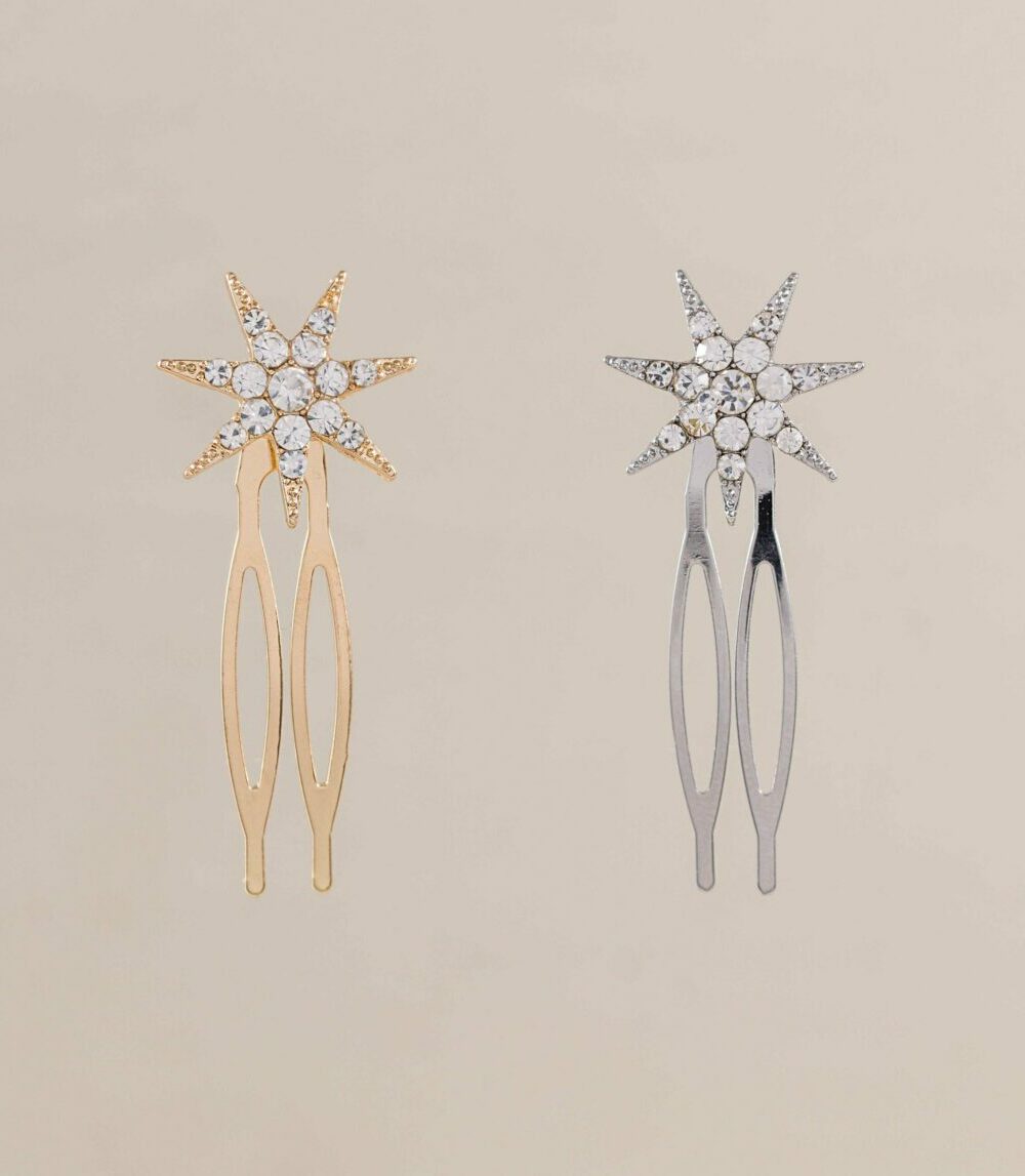 Peinecillo Horquilla Estrella Circonitas