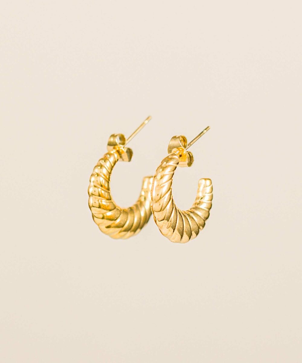 Pendientes Aro Brioche