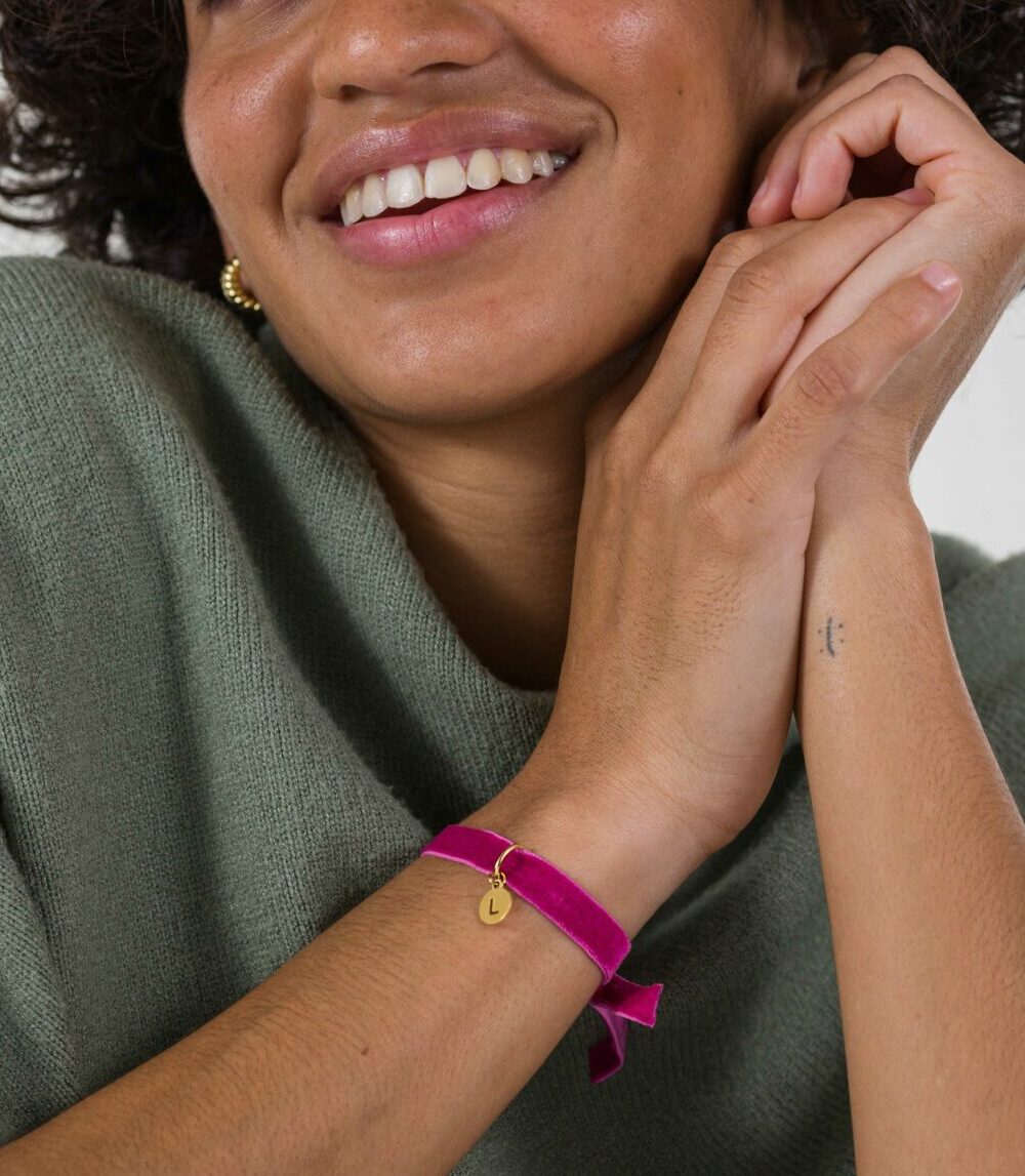 Pulsera Invitada Terciopelo