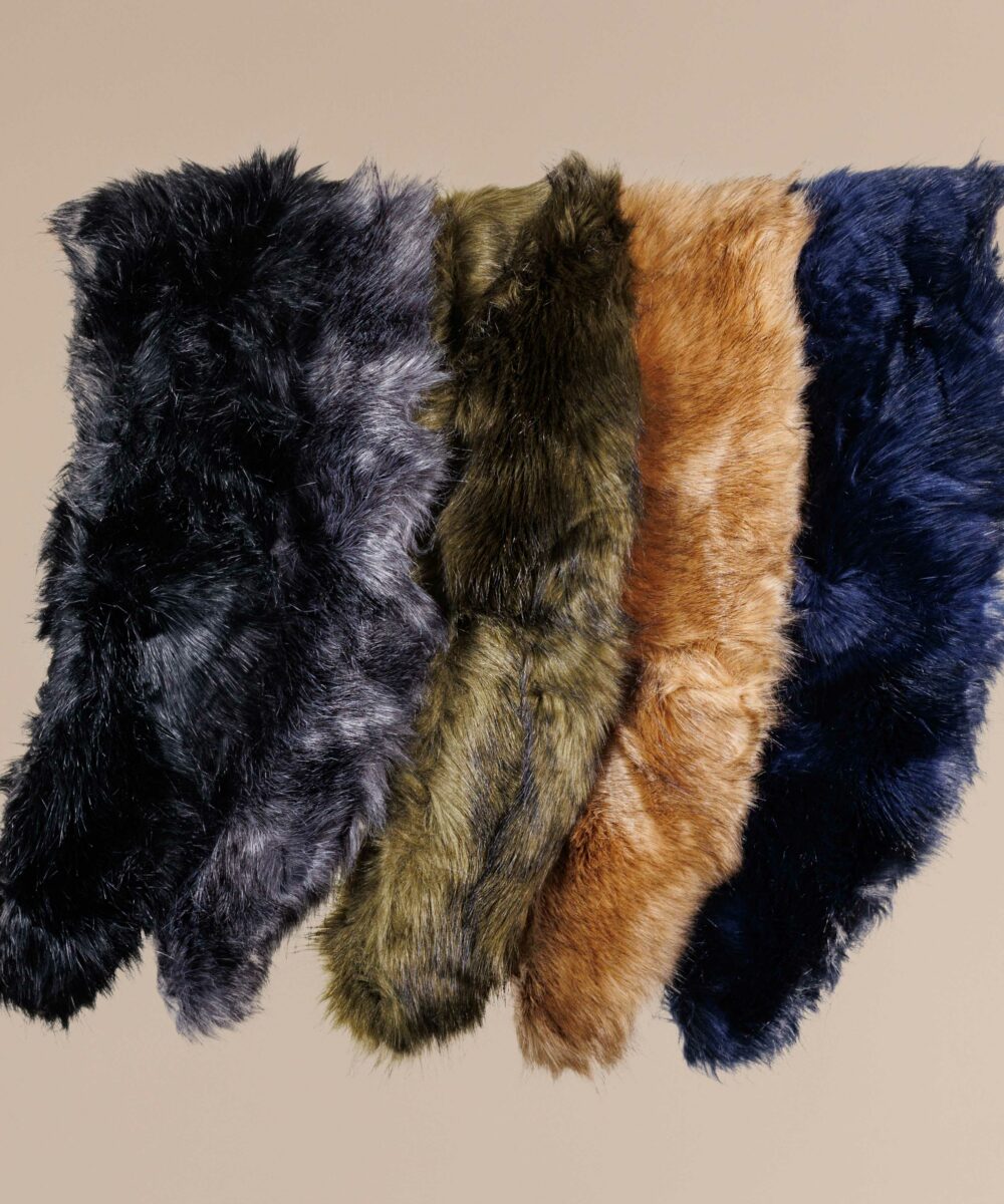 Cuellos pelo sintético