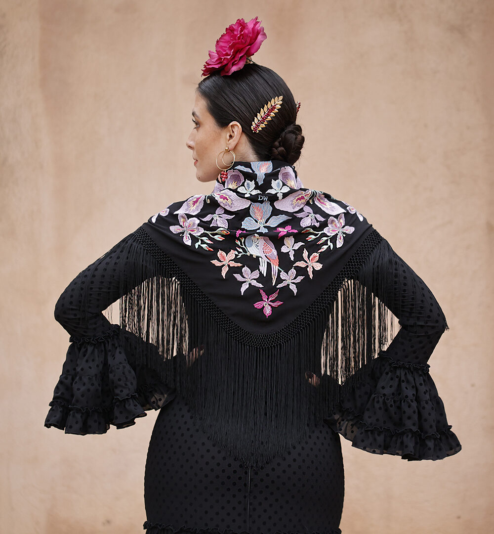 Mantoncillo Agapornis DW negro