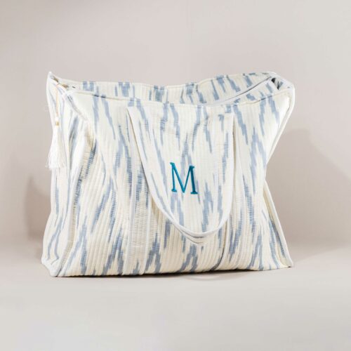 Bolsa de viaje acolchada Pastora blanca