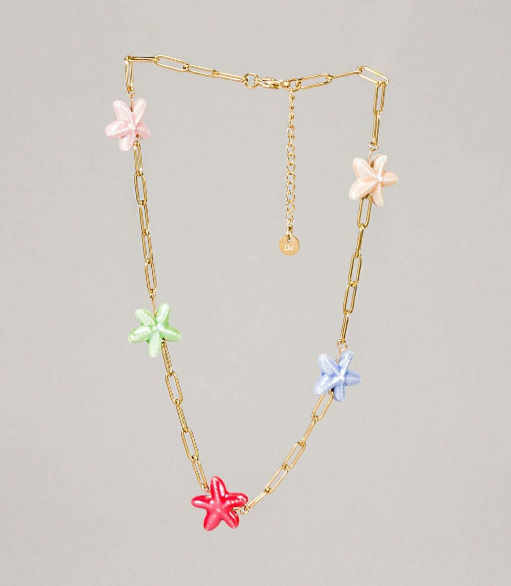 Cadena estrella nacarada