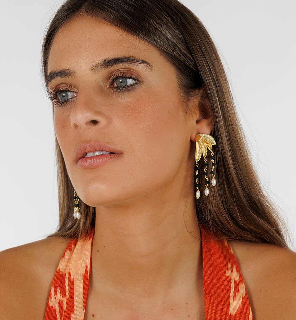 Pendientes invitada Tussor