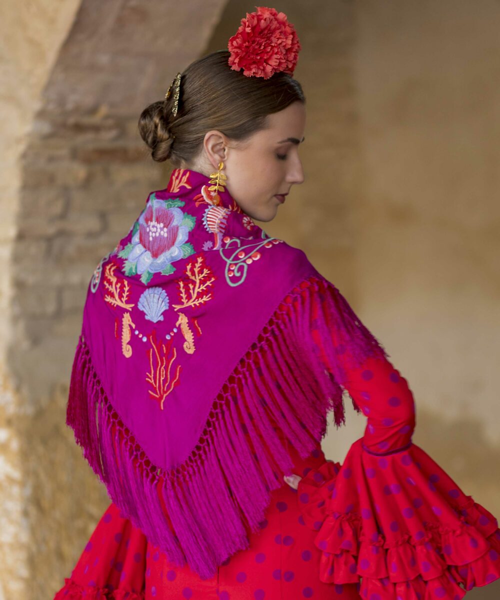 Mantoncillo Mar DW magenta