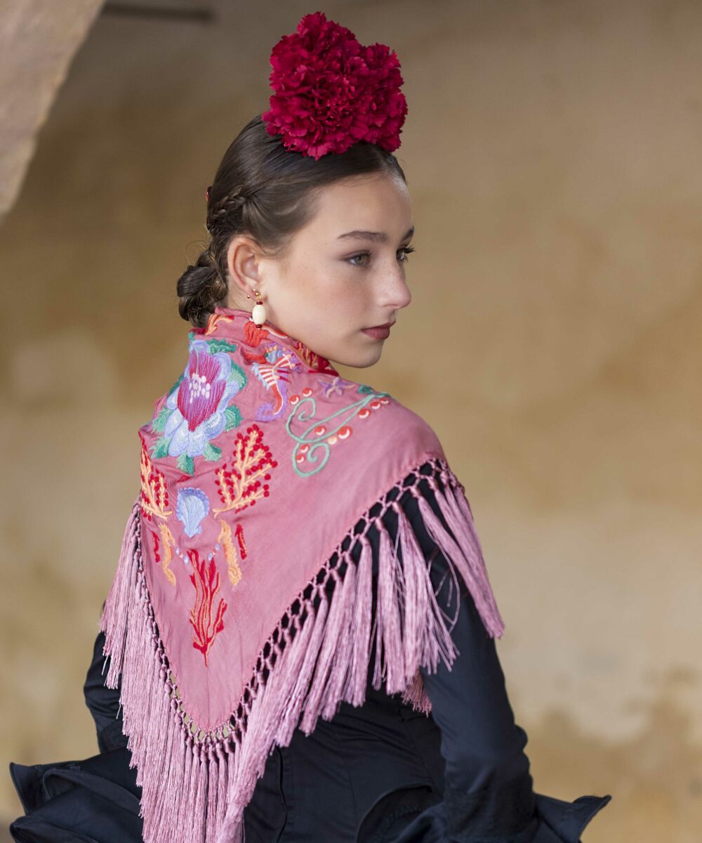 Mantoncillo Mar DW rosa antiguo