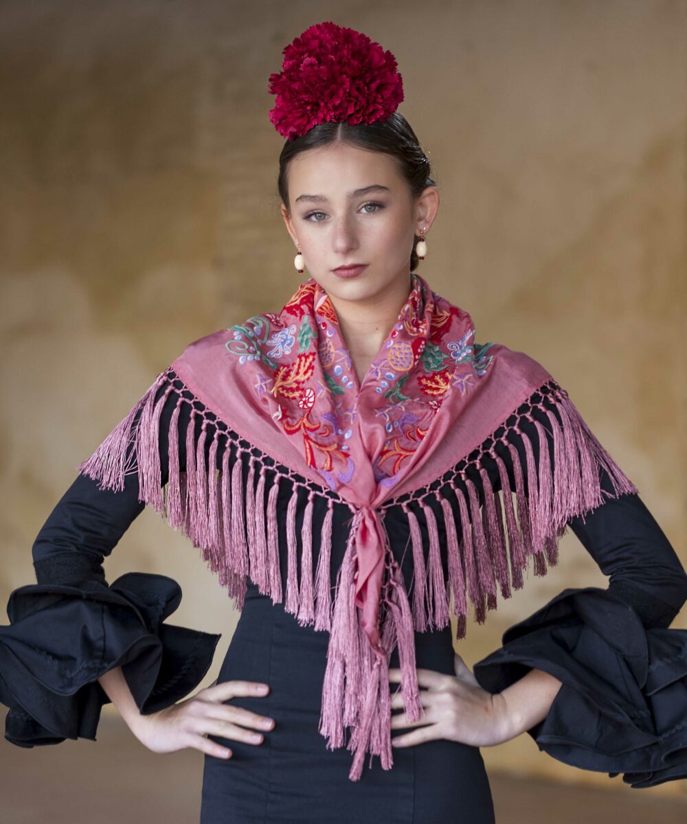 Mantoncillo Mar DW rosa antiguo