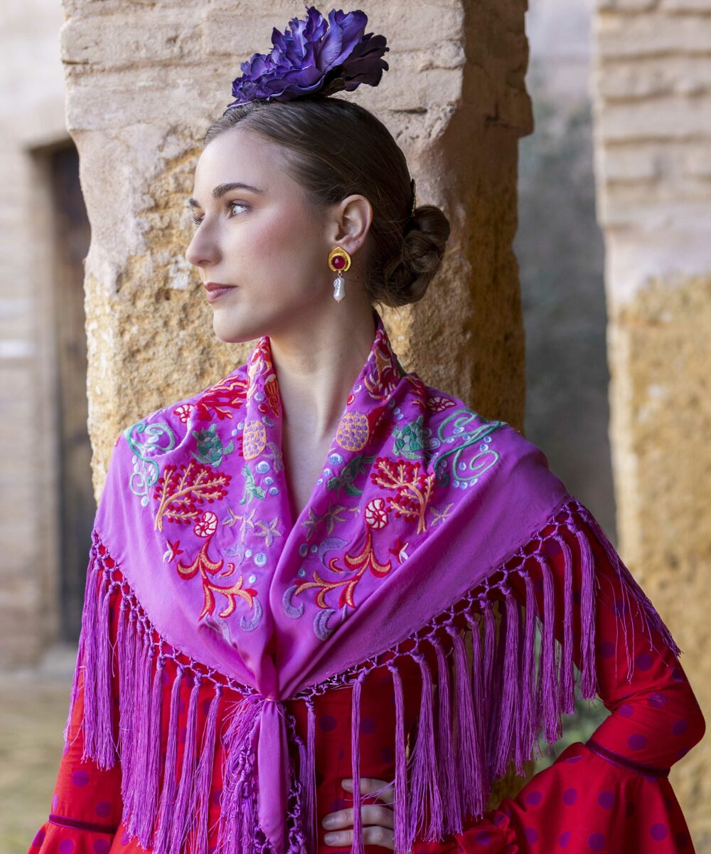 Mantoncillo Mar DW rosa chicle