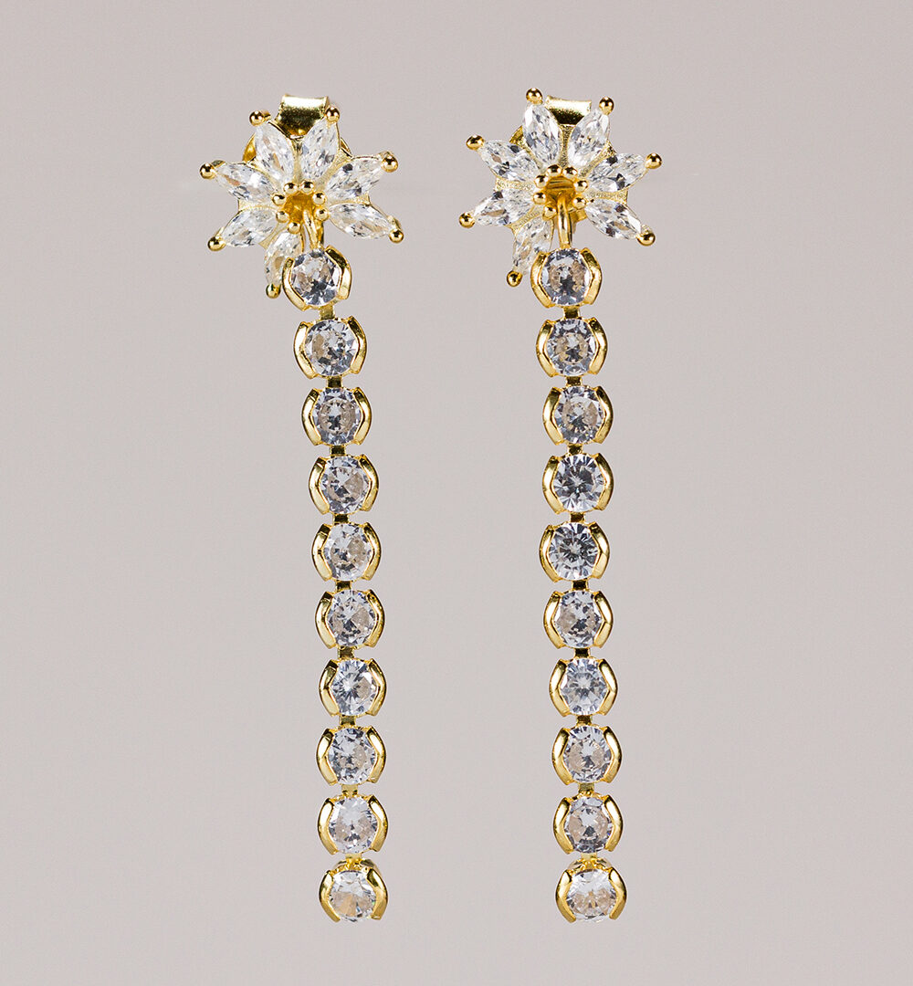 Pendientes circonitas Margot