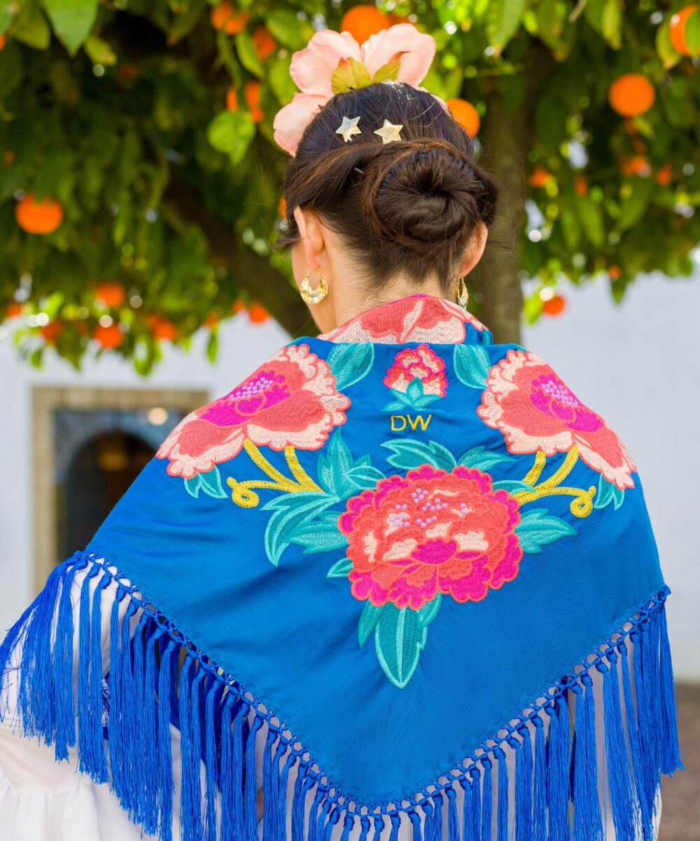 Alternative view of Mantoncillo Carmen DW azul klein