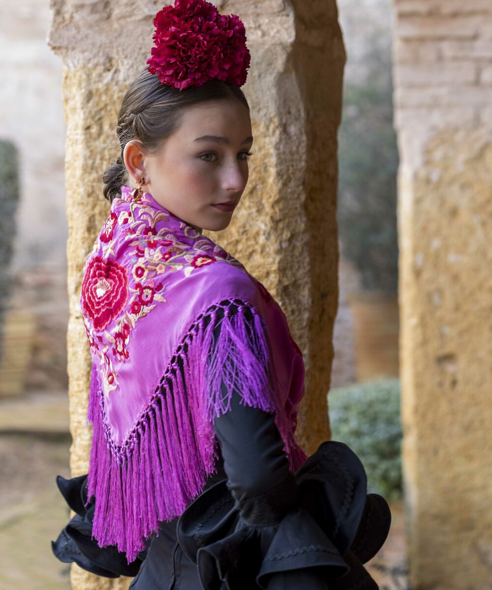 Mantoncillo Lola DW rosa chicle