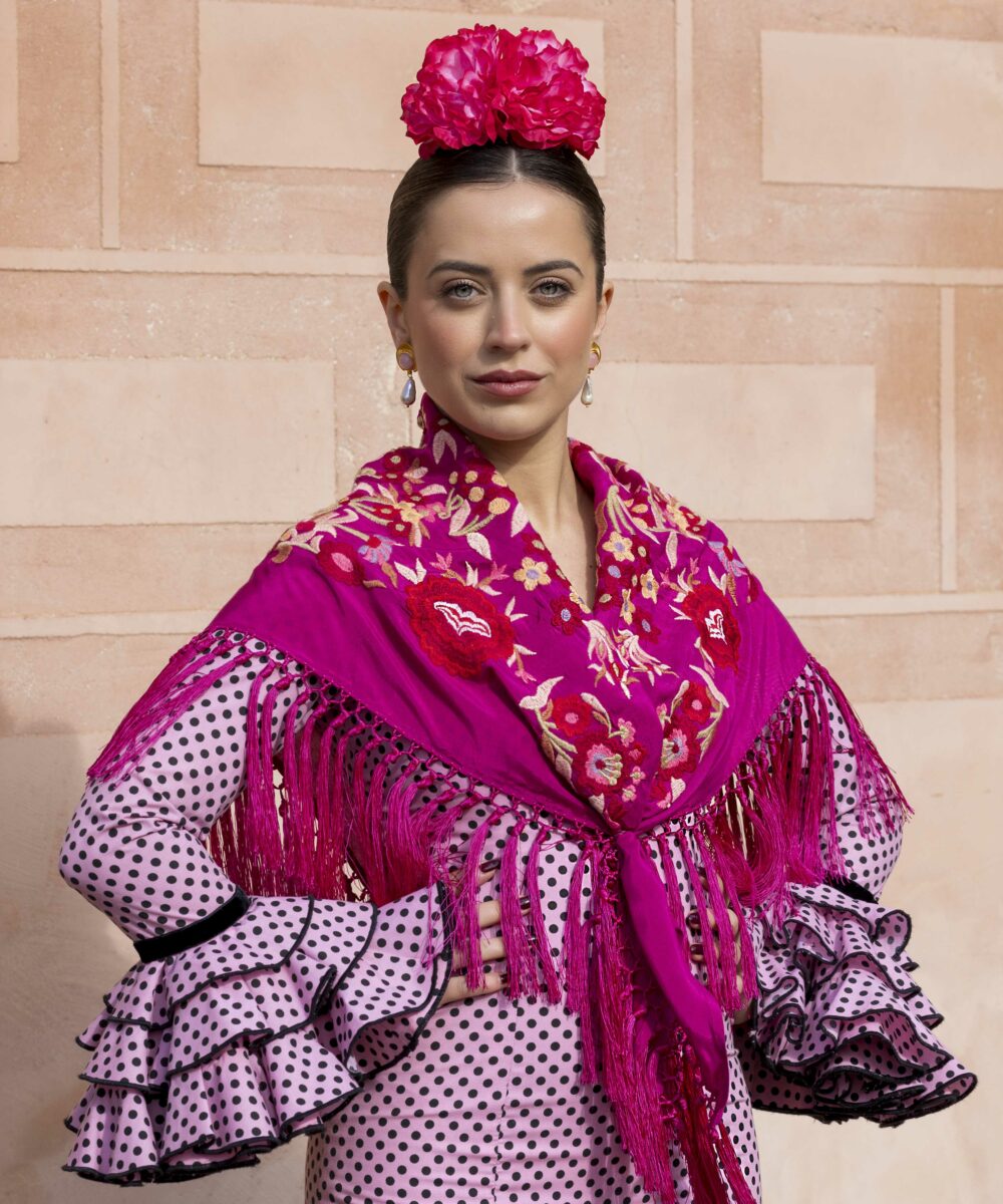 Mantoncillo Lola DW magenta