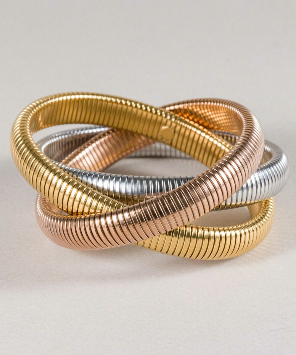 Brazalete tres colores rayado