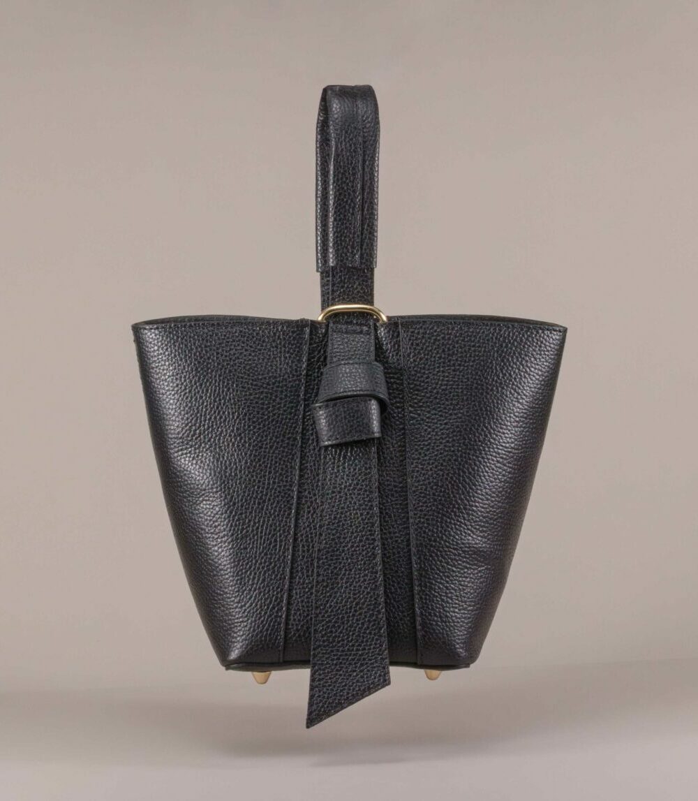 Bolso nudo piel Carlota negro