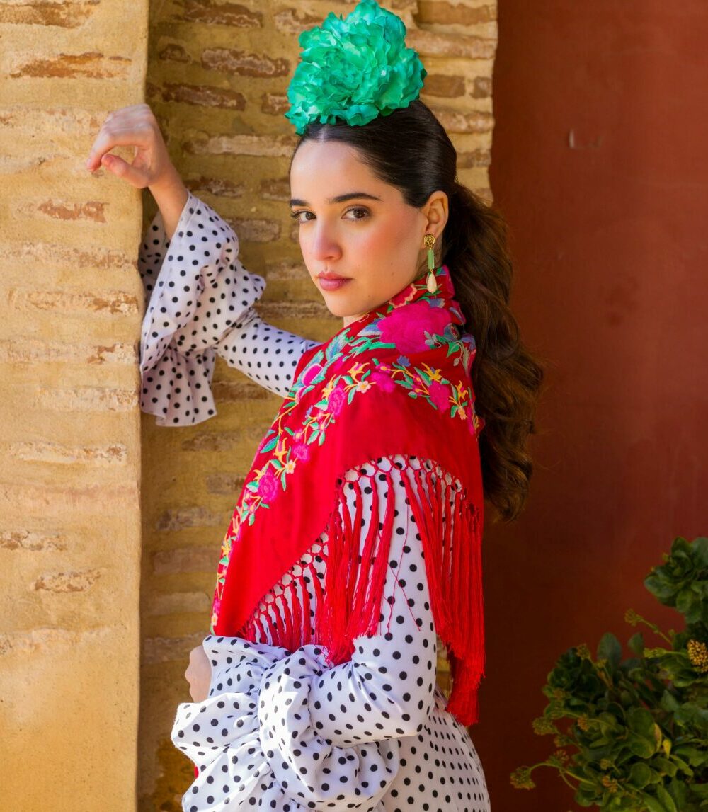 Mantoncillo Rosario DW rojo