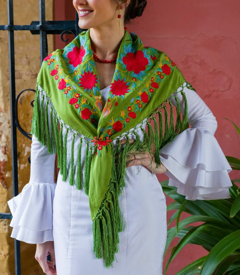 Mantoncillo Rosario DW verde lima