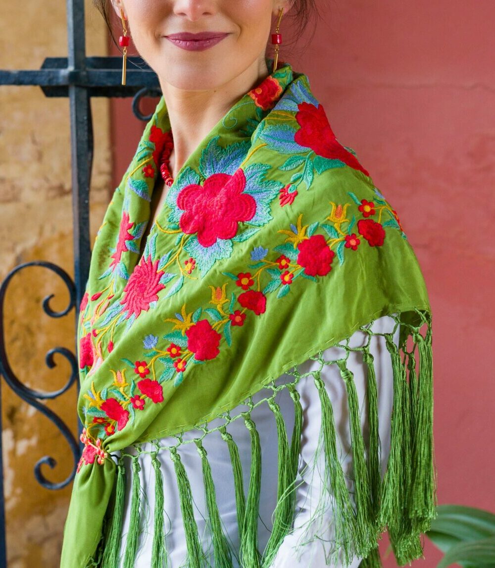 Mantoncillo Rosario DW verde lima