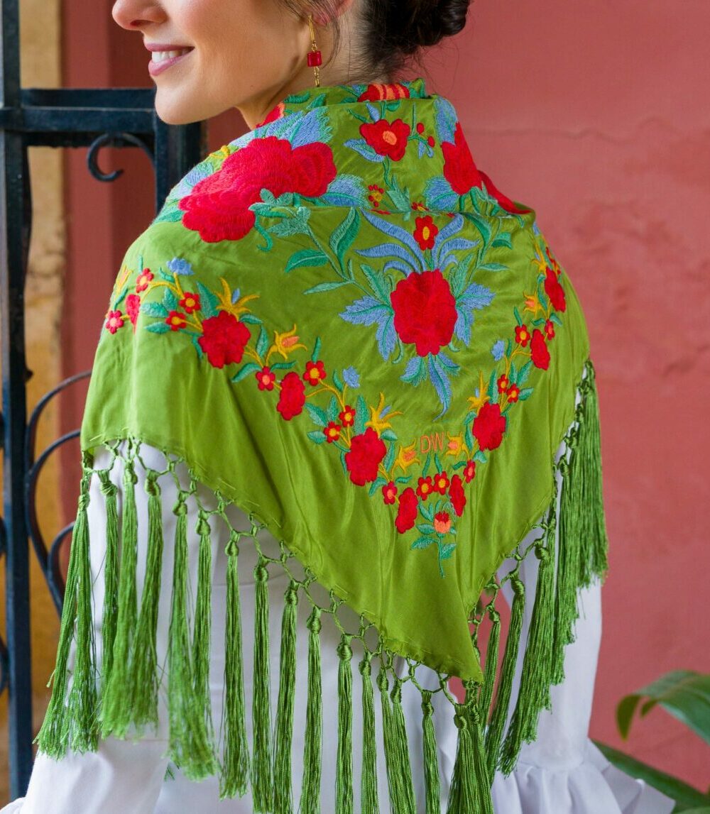 Mantoncillo Rosario DW verde lima