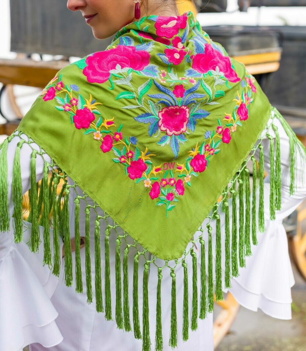 Mantoncillo Rosario DW verde lima