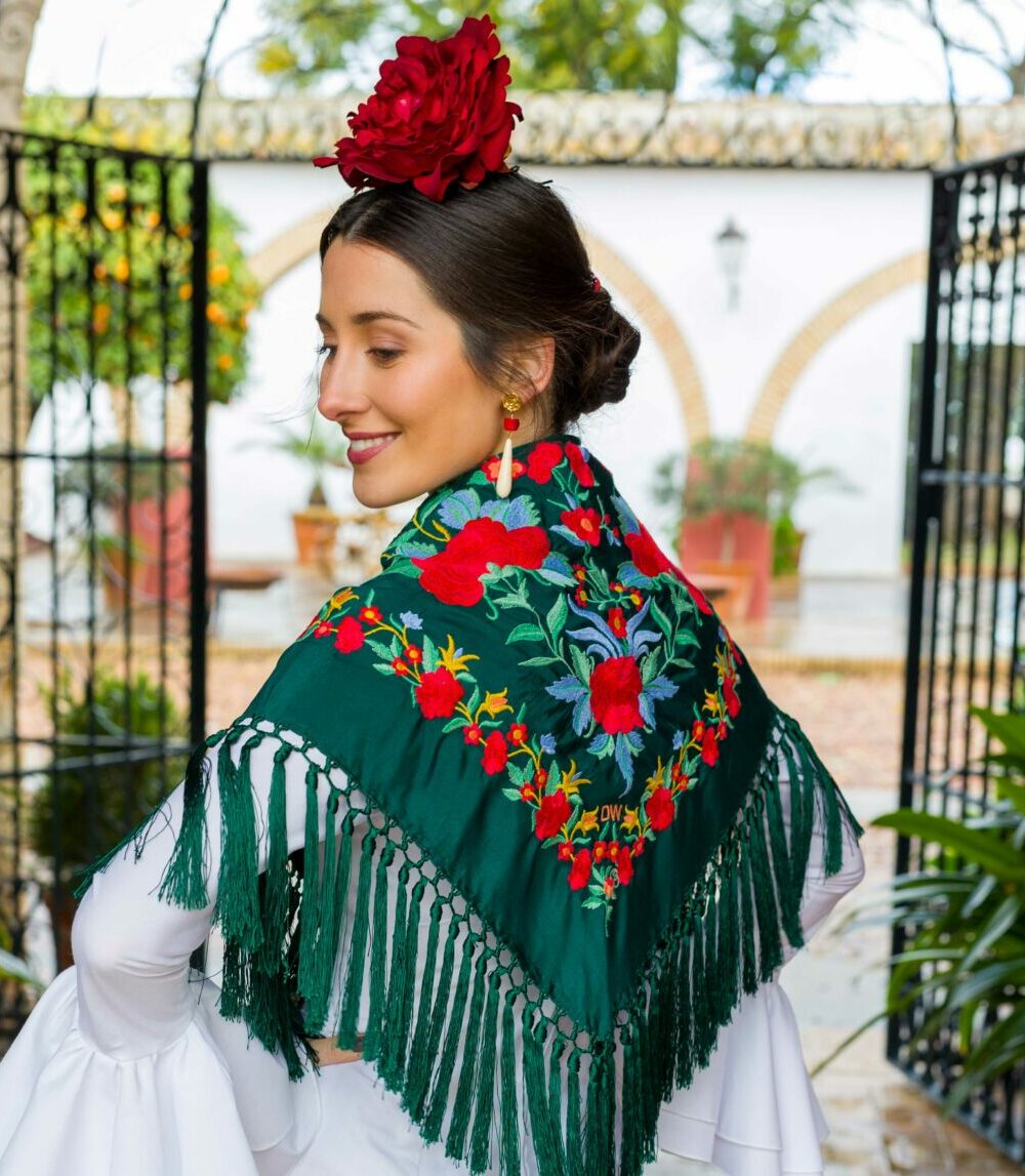 Mantoncillo Rosario DW verde musgo