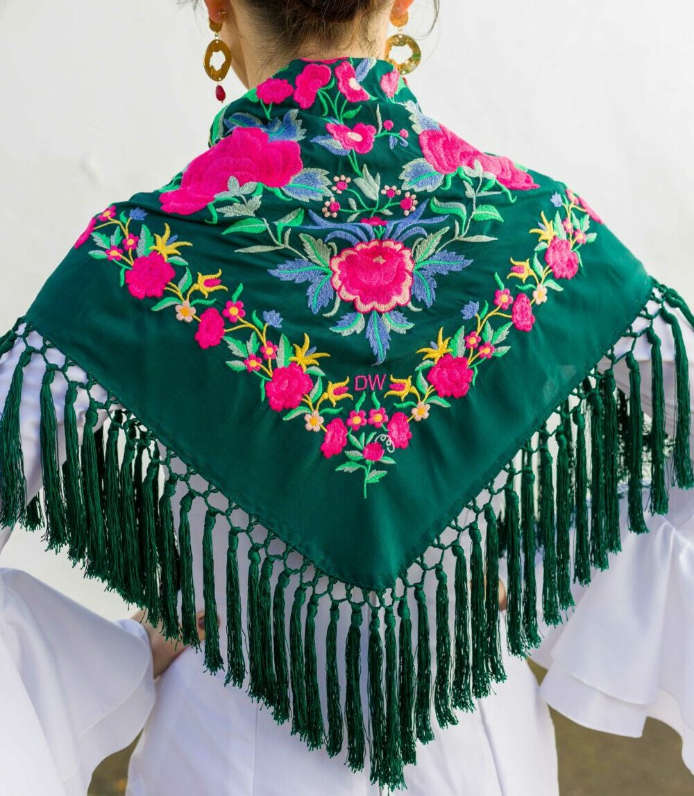 Alternative view of Mantoncillo Rosario DW verde musgo