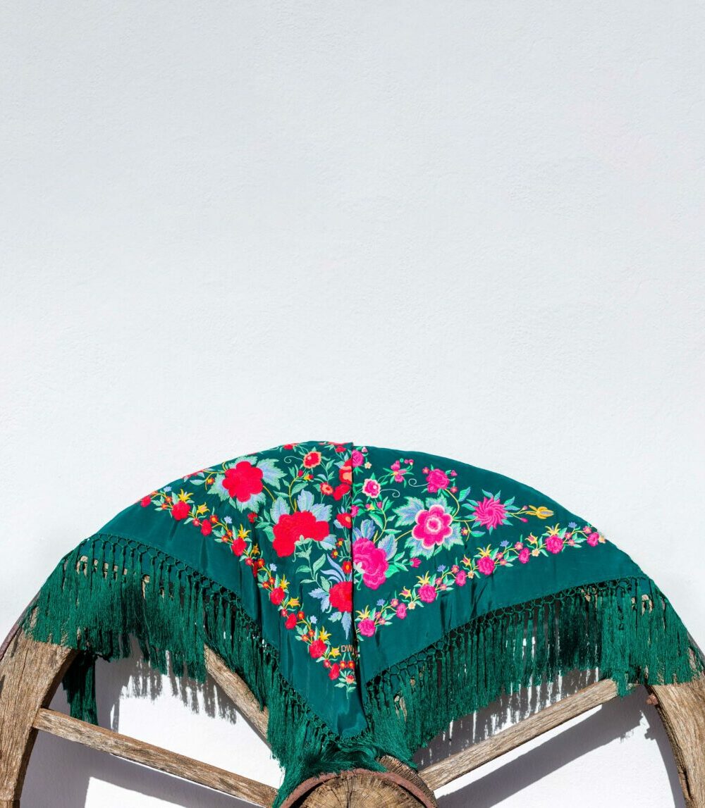 Mantoncillo Rosario DW verde musgo