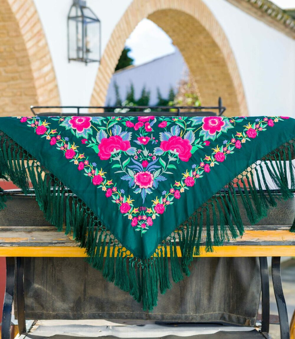 Mantoncillo Rosario DW verde musgo