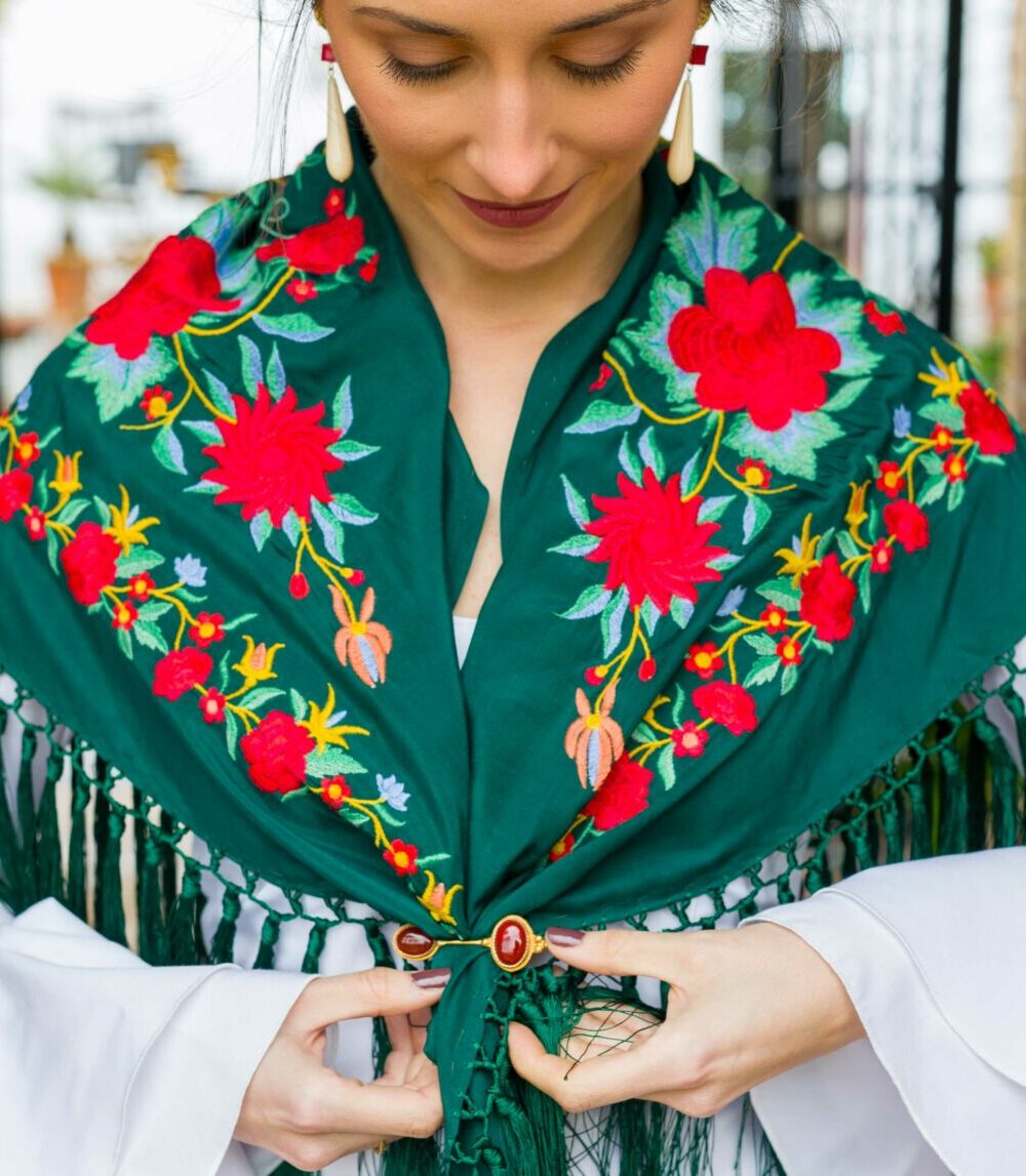 Mantoncillo Rosario DW verde musgo