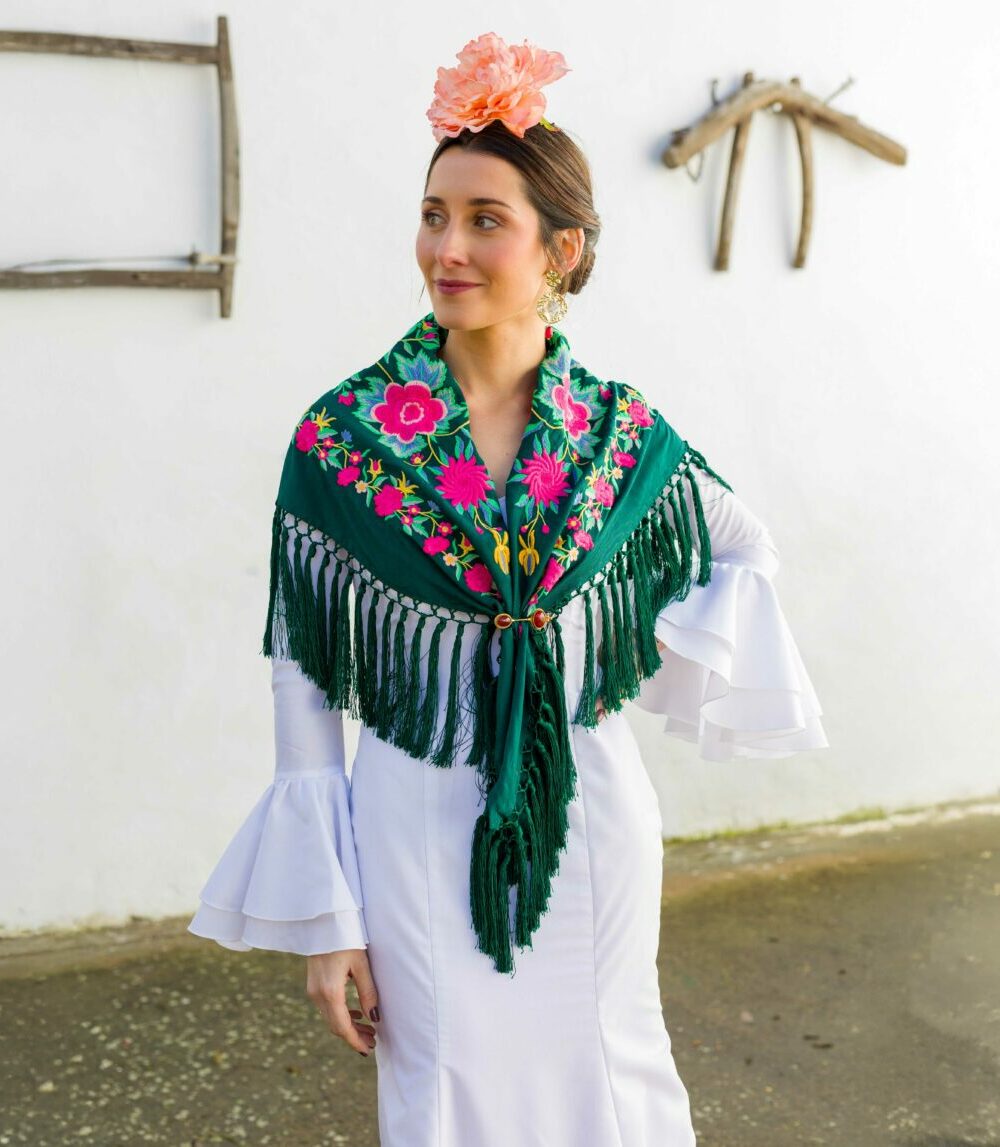 Mantoncillo Rosario DW verde musgo