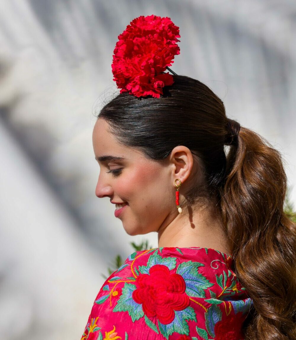 Mantoncillo Rosario fucsia