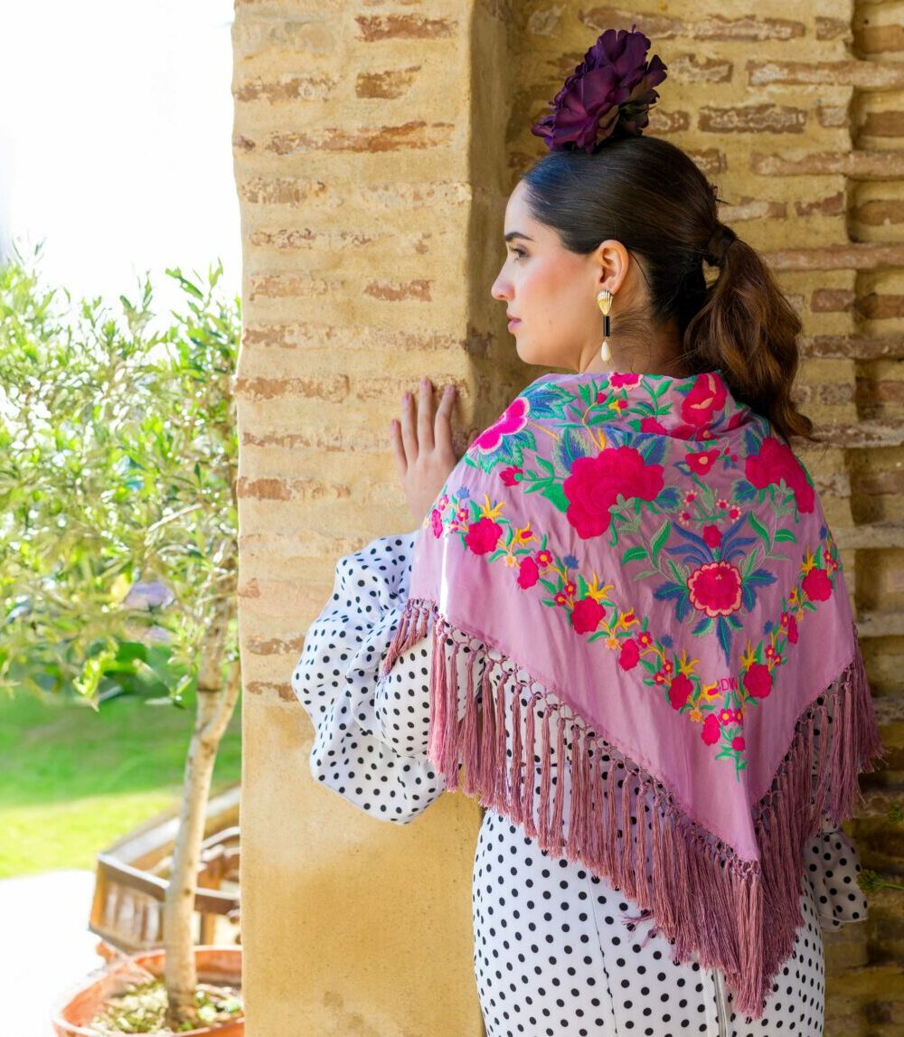 Mantoncillo Rosario malva