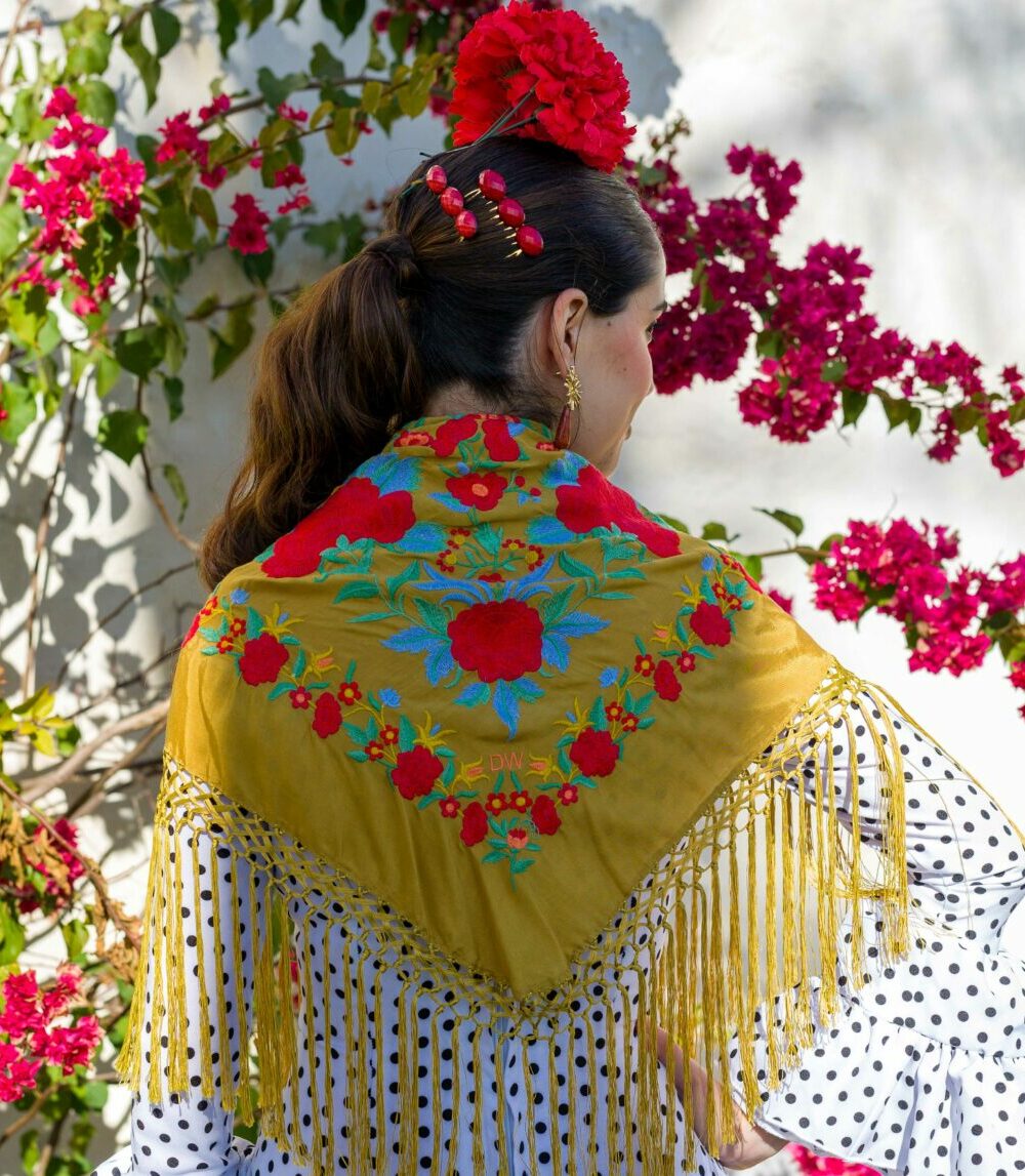 Mantoncillo Rosario verde oliva