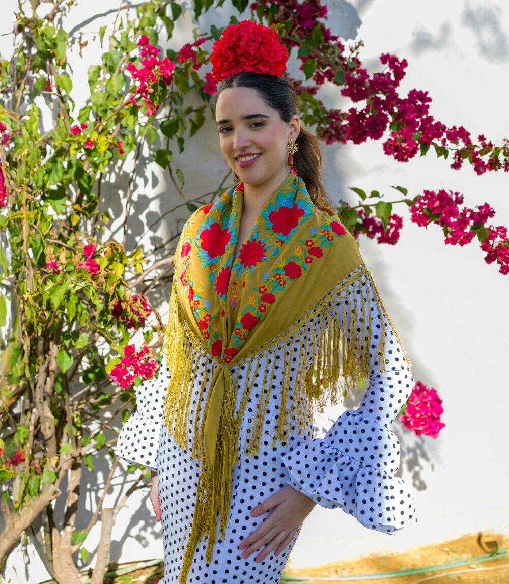 Mantoncillo Rosario verde oliva