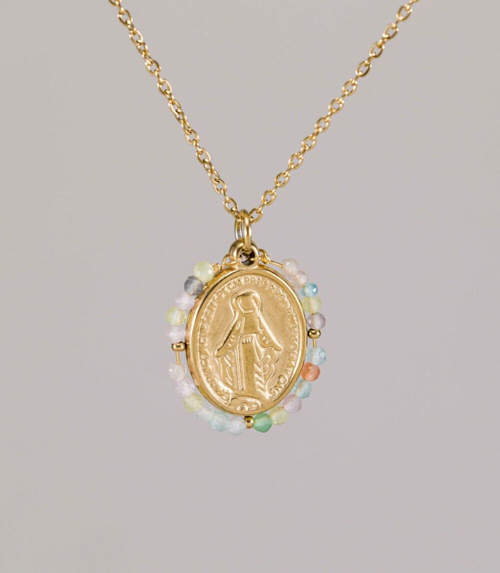 Medalla Milagrosa de piedras