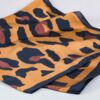 Pañuelo animal print marrón