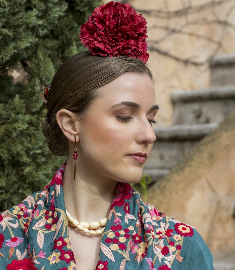 Pendientes flamenca Ana