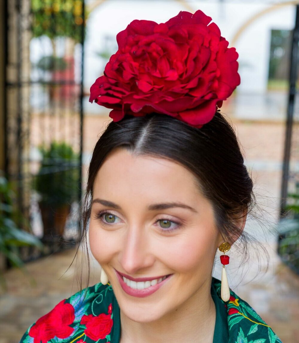 Alternative view of Pendientes flamenca María