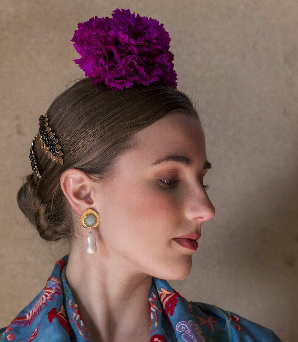 Ramillete Claveles Buganvilla