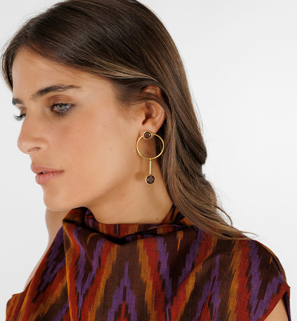 Alternative view of Pendientes invitada Carmina