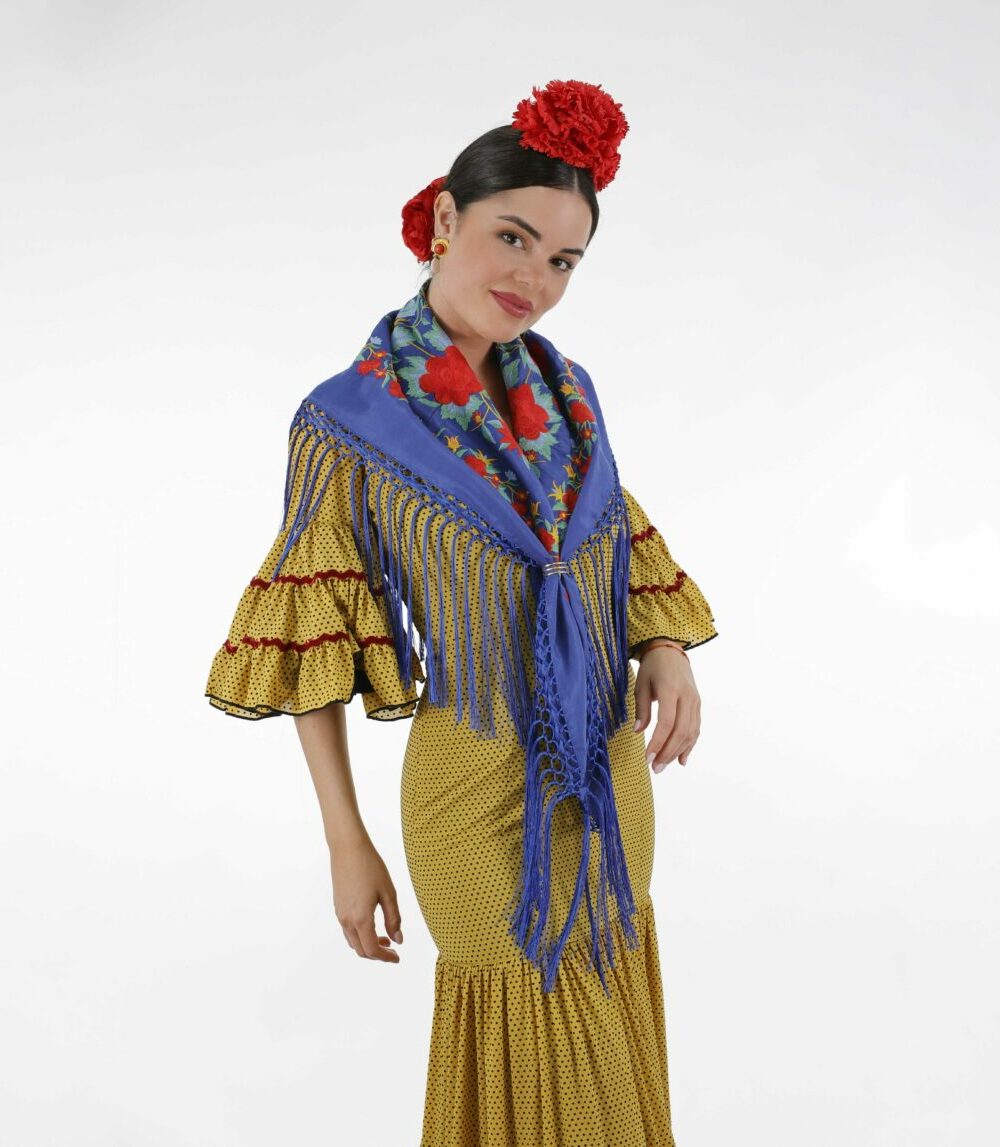 Mantoncillo Rosario DW azul klein