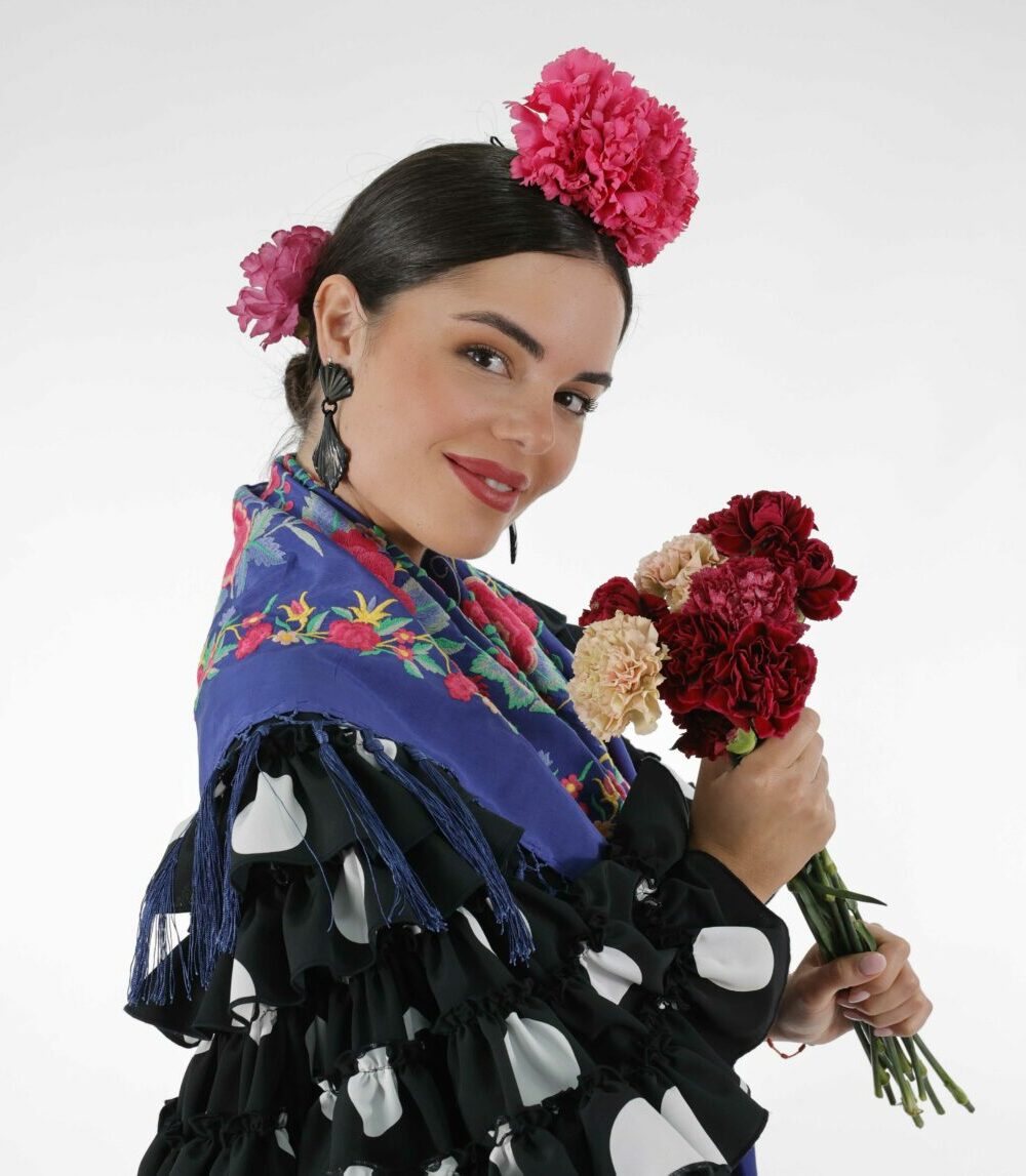 Mantoncillo Rosario DW azul klein