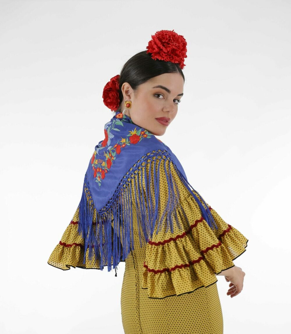 Mantoncillo Rosario DW azul klein