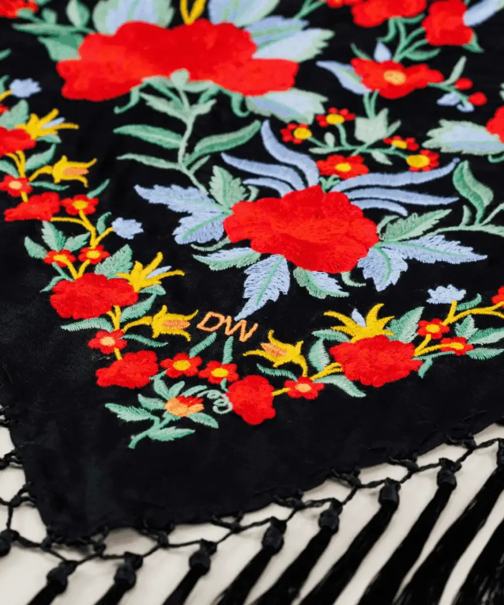 Mantoncillo Rosario DW negro