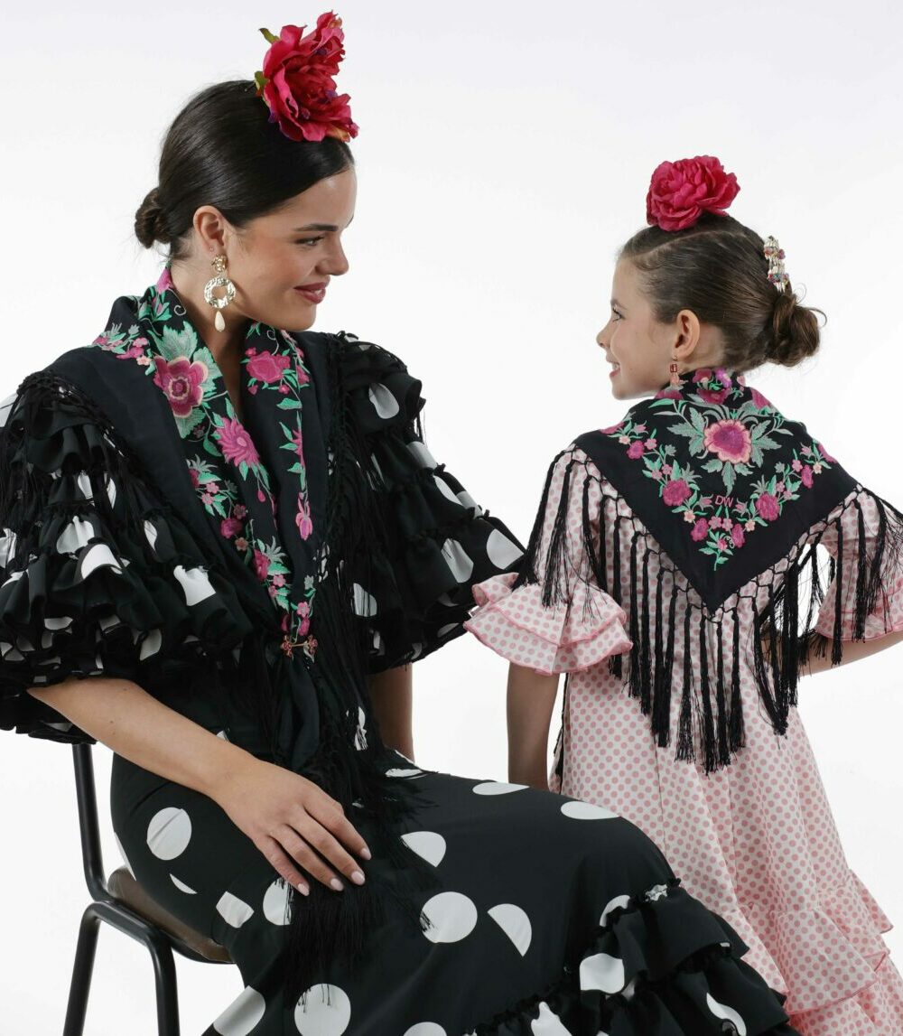 Mantoncillo Rosario DW negro