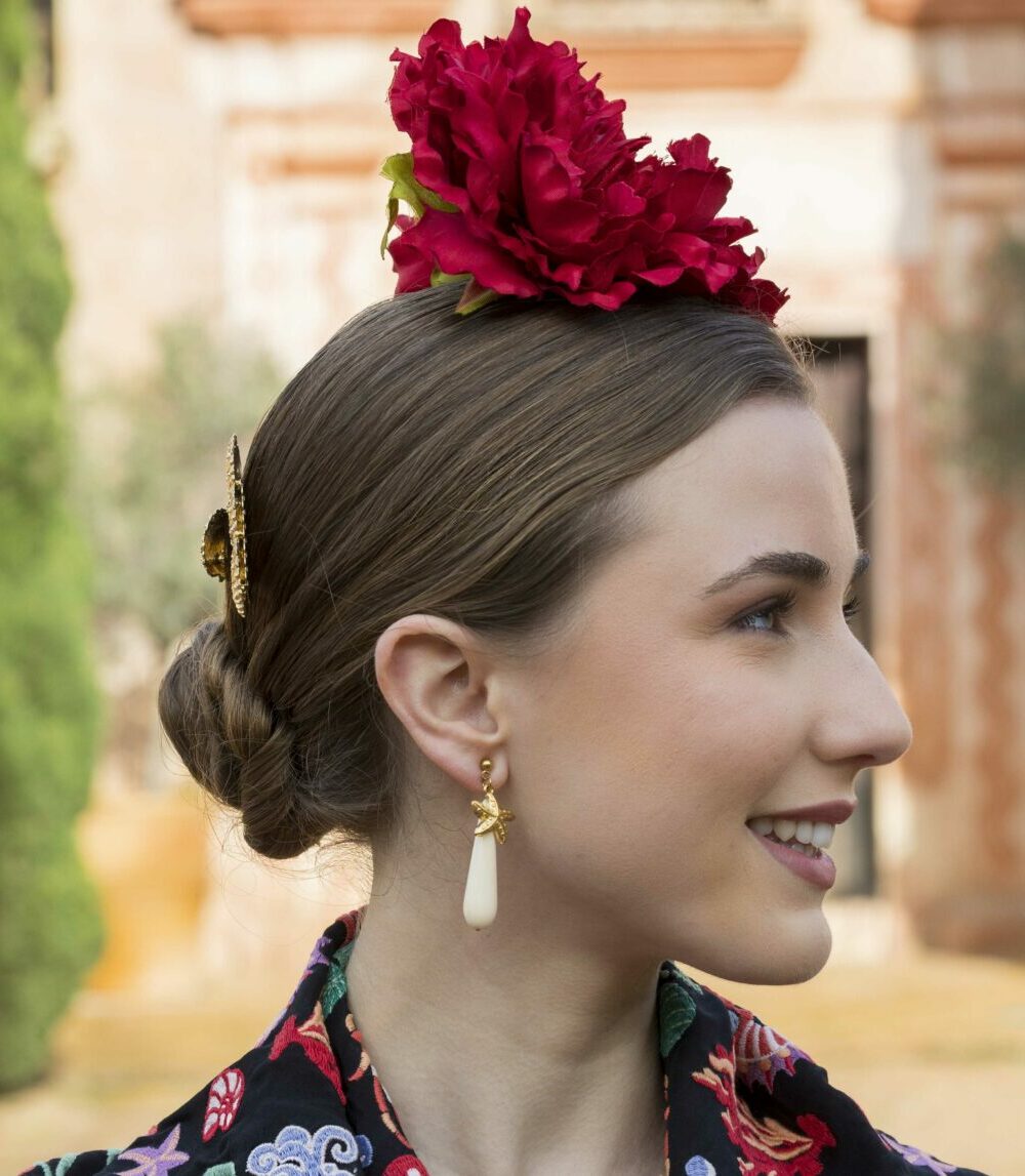 Pendientes Flamenca Estrella de Mar